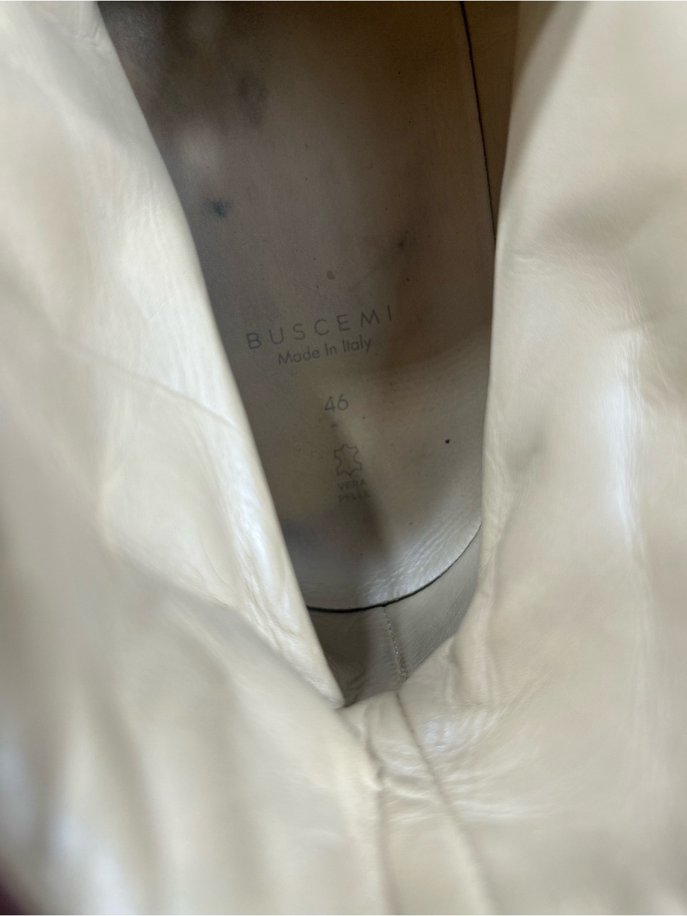 BUSCEMI 100mm high top sneakers - Picture 8 of 8